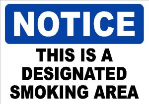 Notice_smoking_area